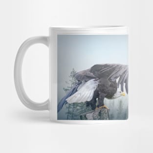 Bald Eagle Taking Off Mug